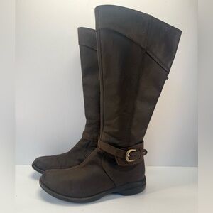 Merrell Captiva Dark Brown Knee high waterproof leather Boots women’s size 9.5